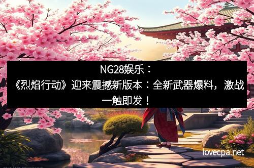 NG28娱乐:《烈焰行动》迎来震撼新版本:全新武器爆料,激战一触即发!
